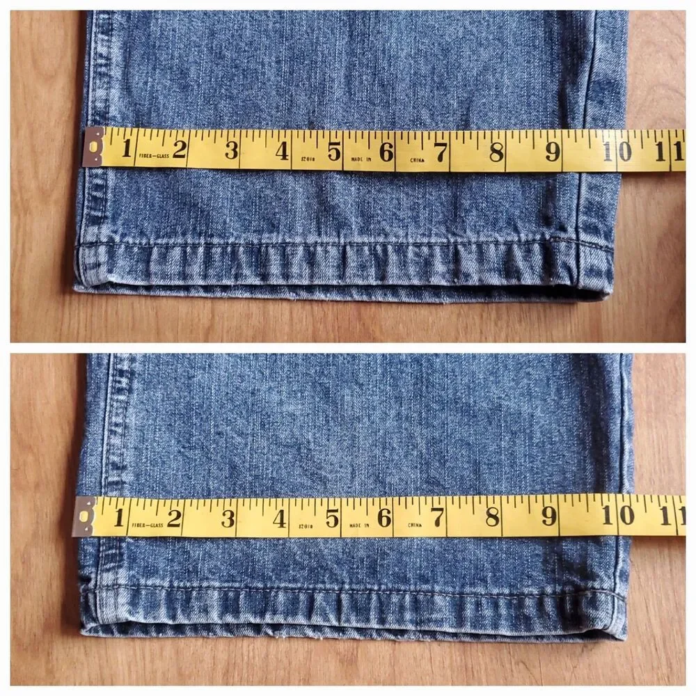 Vintage Wrangler Denim Cargo Jeans Lot of 2 Mens 42 (Fits 40 & 41 x 28.5) Faded